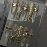 Hot SaleFlorianHandmade Artificial Gel Nail Press-On Nails