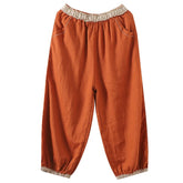 Summer Retro Casual Loose Linen Pants