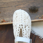 Women Hollow Retro Casual Flat Sandals