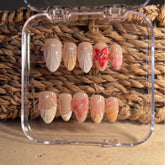 Orange BlossomCarefully designed pure handmade press-on gel nails