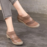 New Women's Leather Retro Casual Shoes