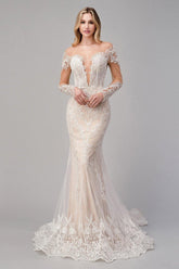 Bohemian Long Mermaid Bridal Dress Sale