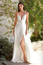White Long Bridal Wedding Dress