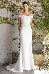 Formal Long Bridal Gown