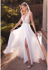 Long Wedding Dress Bridal