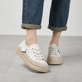 Spring Summer Minimalist Leather Casual Shoes