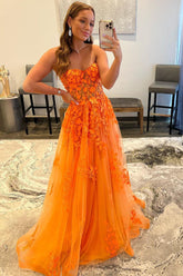Sweetheart Long Prom Dress with Appliques