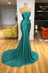 Gorgeous Long Mermaid Evening Prom Dress On Sale Strapless