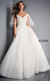 Long A-line Wedding Dress JB