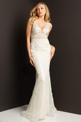 Sequin Long Wedding Dress