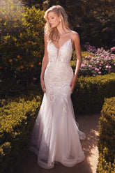 Lace Mermaid Wedding Gown