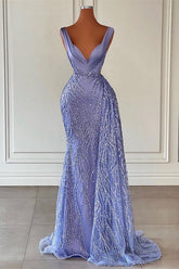 New Arrival Sleeveless Mermaid Evening Party Gowns