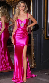 Sleek Cutout Prom Dress
