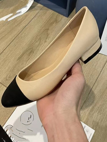 Chunky Heel Pointy Toe Slingback Sandals