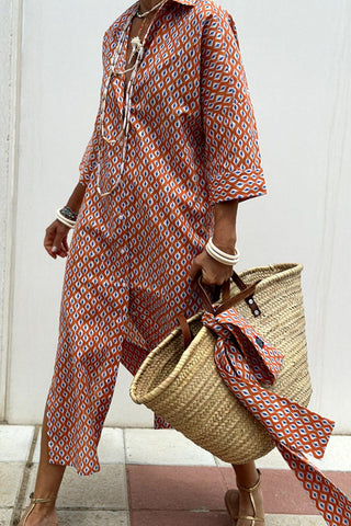 Midi Shirt Resort Dress