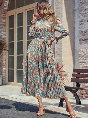 PMidi Langärmliges Kleid