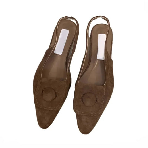 Spitz Frauen Sandalen Wohnungen Flach Casual Kleid Schuhe 2024 Sommer Mode Party Marke Schuhe Neue Gemütliche Walking Mujer Zapatos