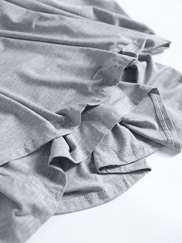 Women Summer Solid Casual Thin Wide-leg Pants