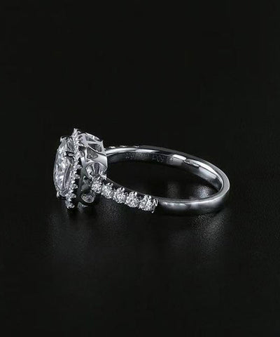 Modern Silk Stainless Steel Zircon Rings
