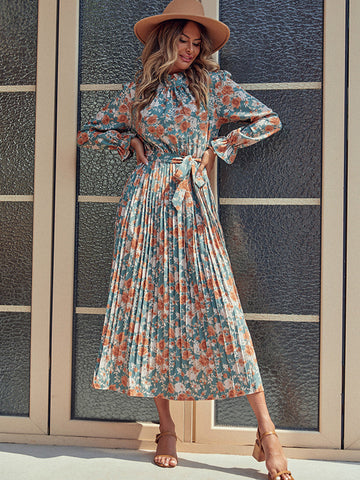 PMidi Langärmliges Kleid