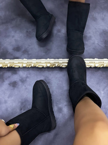 Slip On Fluffy Snow Boots