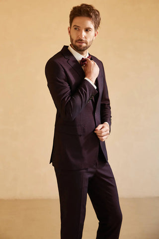 Einknopf-Blazer mit Revers für Männer zur Hochzeit