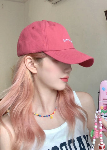 Mode Rose Grafik Patchwork Baseball Cap Hut