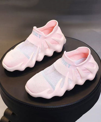 Bequeme Spleißen Plattfüße Schuhe Schwarz Atmungsaktiv Mesh