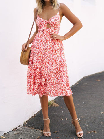 Sweetheart Neck Cami Resort Dress