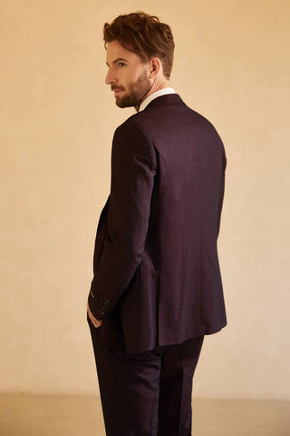 Einknopf-Blazer mit Revers für Männer zur Hochzeit