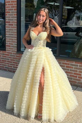 Gorgeous A Line Sweetheart Corset Pink Prom Dress with Appliques