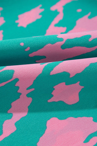 Langärmliges Midi-Strandkleid