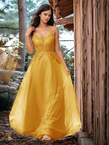 Pretty Hot Fix Sparkly Crystal Embroidery Prom Dress
