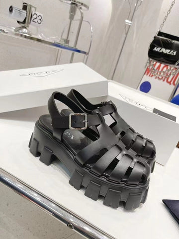 Platform Ladies Buckle Strap Summer Fashion Designer Female Sandals