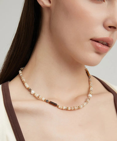 Original Design Pearl Natural Stone Bead Necklace