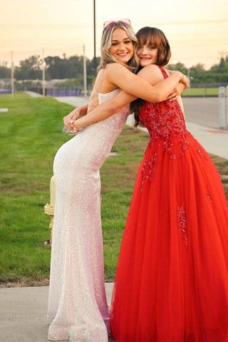 Sequin Sparkly Mermaid Prom Dress