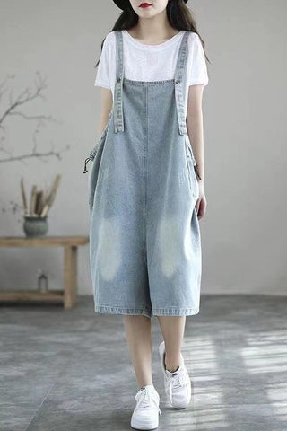 Women Fashion Casual Loose Summer Jumpsuit