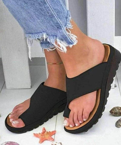 0508Fashion Yellow Faux Leather Splicing Peep Toe Slide Sandals