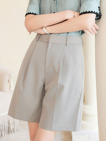 Alisa Casual Suit High Waist Shorts