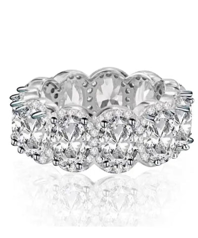 Boho Silk Alloy Zircon Open Rings