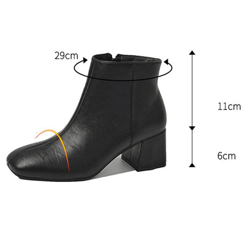 Short Boots Martin Boots Women High Heels
