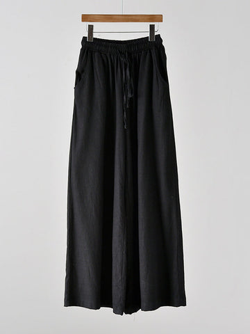 Vintage Linen Wide Leg Ramie Pants