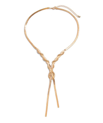 Fine Gold Copper Alloy SerpentinePrincess Necklace