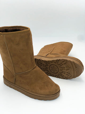 Slip On Fluffy Snow Boots
