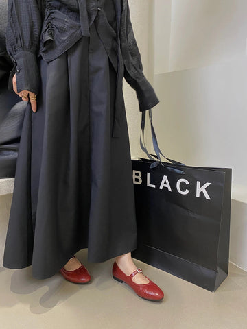 Round Toe Women Loafers 2024 New Arrivals Fashion Casual Low Flat Heeled White Brown Black Red Shallow Slip On Mary Janes 35-39