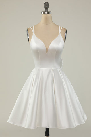 Satin Short Prom Dress