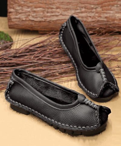 Bequeme Mulberry Splicing Flats Schuhe