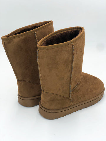 Slip On Fluffy Snow Boots