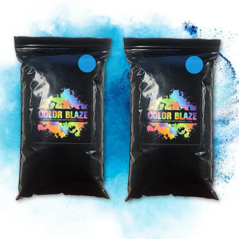 2lb Blackout Gender Reveal Color Powder (2 - 1lb Bags)