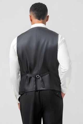 Black Shawl Lapel 3 Pieces Formal Prom Men's Suits